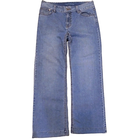 Liz Claiborne Wide Leg Jeans,  Size: 12 - Picture 4 of 9